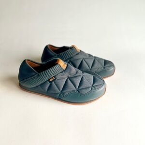 Men’s Teva Dark Shadow Textile Leather Rubber Outsole Sneakers Mules size 11